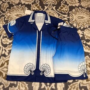 Casablanca Dark Blue/White Paris Set Men’s
